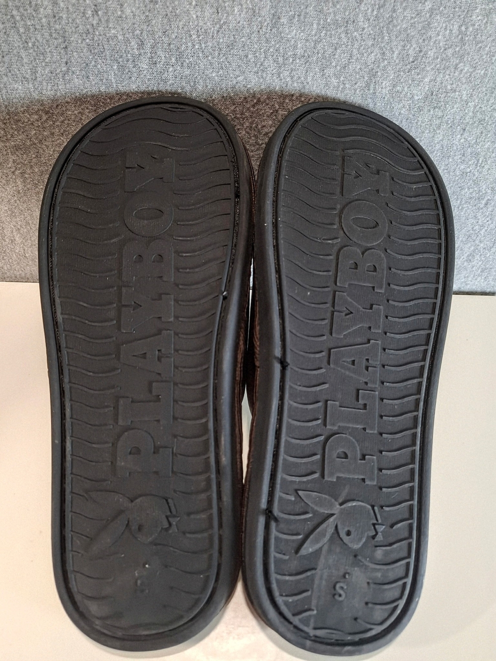PLAYBOY Men's Brown Slip-On Loafers with White Crest - Picture 6 of 8